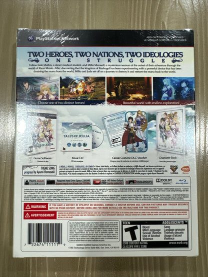 Tales of Xillia -- Limited Edition (Sony PlayStation 3, 2013) BRAND NEW SEALED