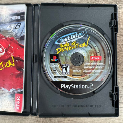 Test Drive: Eve of Destruction (Sony PlayStation 2, PS2) Complete & Clean!