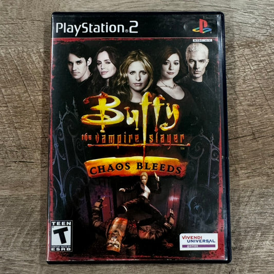 Buffy the Vampire Slayer: Chaos Bleeds (Sony PlayStation 2, PS2 2003) CIB & VGC!