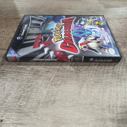 Pokemon Colosseum (Nintendo GameCube, 2004) W/ CLEAN DISC & Nice Art/Case!