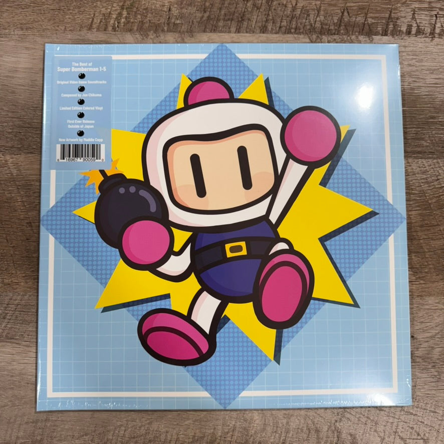 The Best Of Super Bomberman 1-5 Limited Color Vinyl Brand New & Sealed!