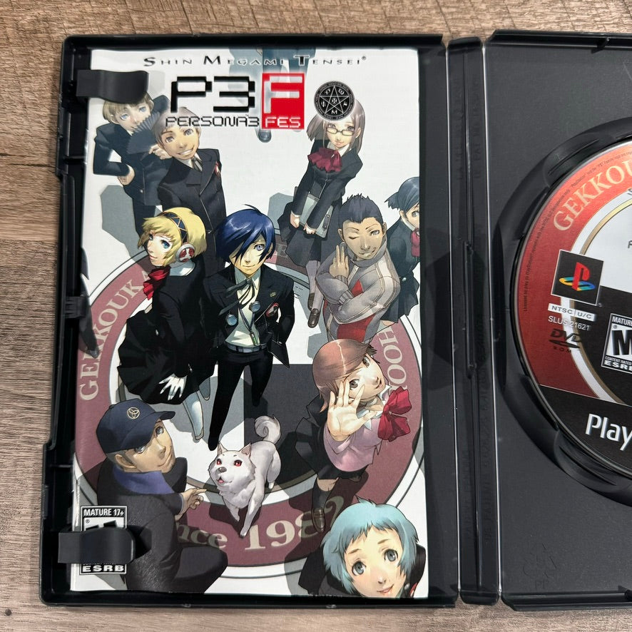 Shin Megami Tensei: Persona 3 FES (PlayStation 2, PS2 2008) CIB & Clean!