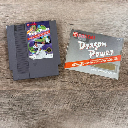 Dragon Power (Nintendo Entertainment System, 1986) CIB & Great Condition!