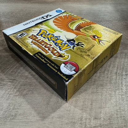 Pokemon HeartGold Version (Nintendo DS, 2010) NICE BOX & CART/Case No Walker!