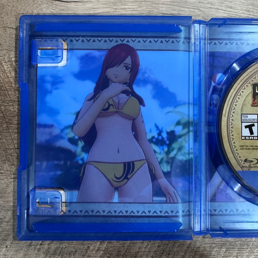 Fairy Tail (Sony Playstation 4, PS4 2020) CIB W/ Minty Disc & Alt. Art!