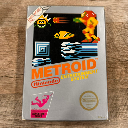 Metroid (Nintendo NES, 1987) CIB 🔥Complete & Clean! 🔥Game, Box, and Manual.