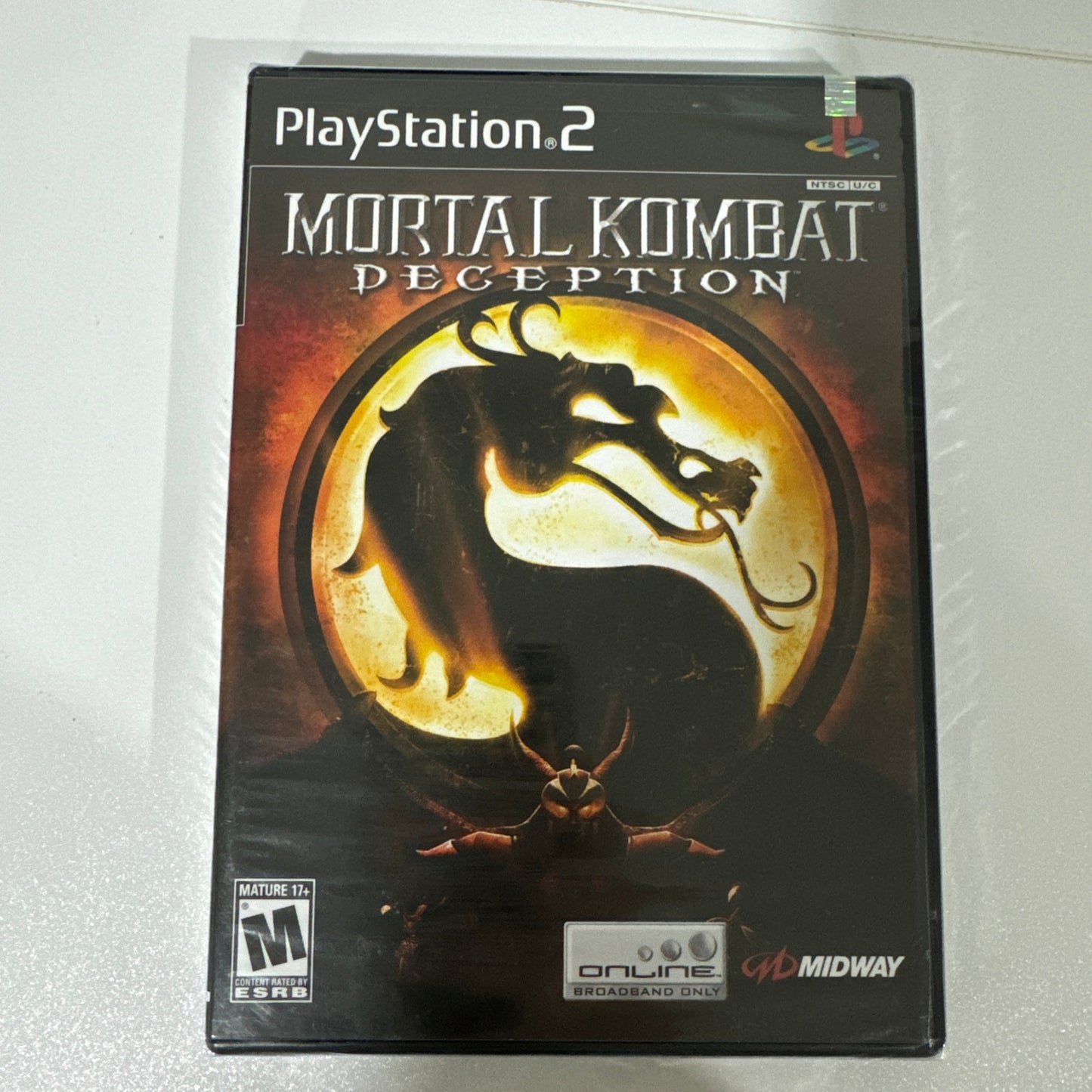 Mortal Kombat: Deception (Sony PlayStation 2, 2004) FACTORY SEALED NEW