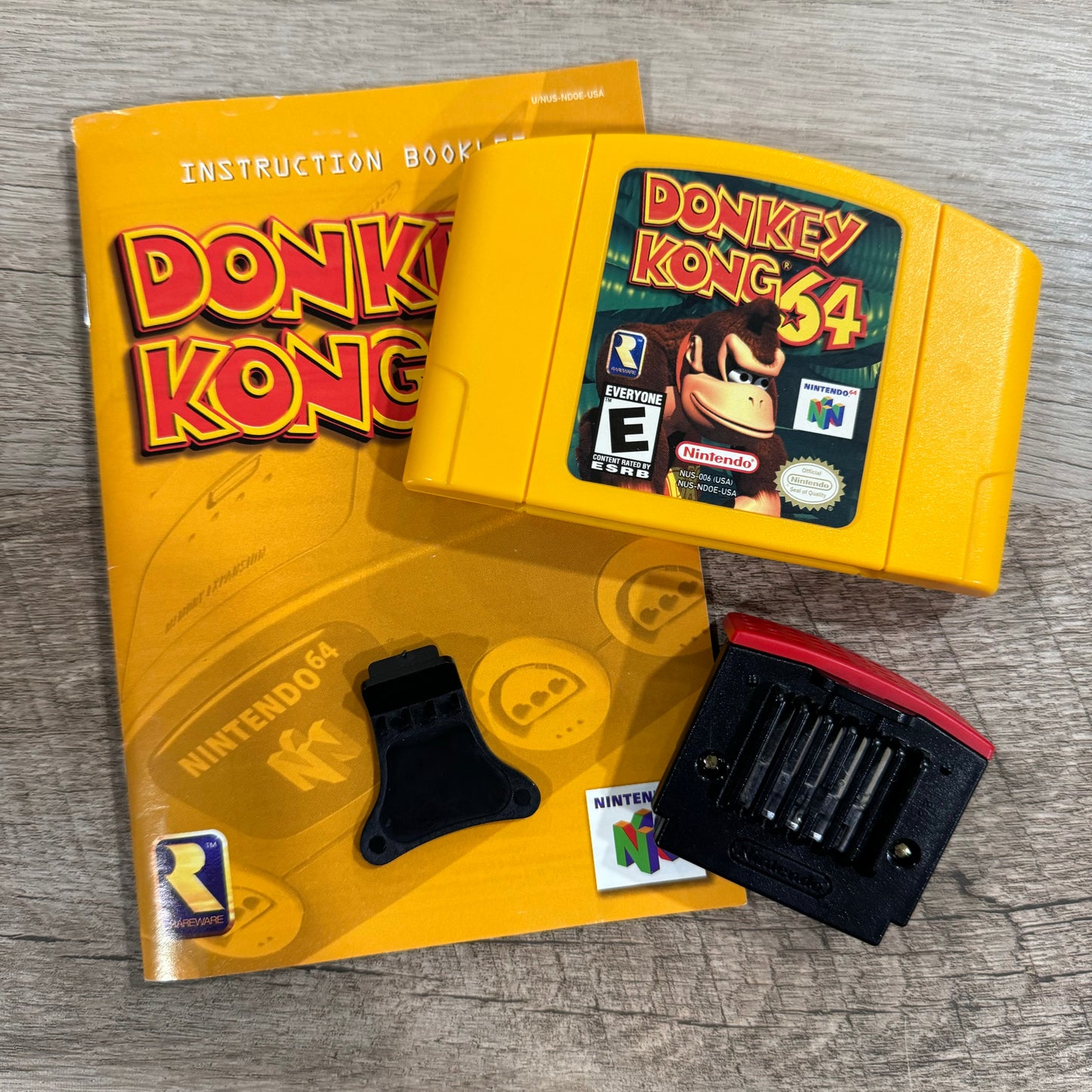 Donkey Kong 64 (Nintendo 64, N64 1999) CIB W/ CLEAN Exp. Pak, Cart, Box & MORE!