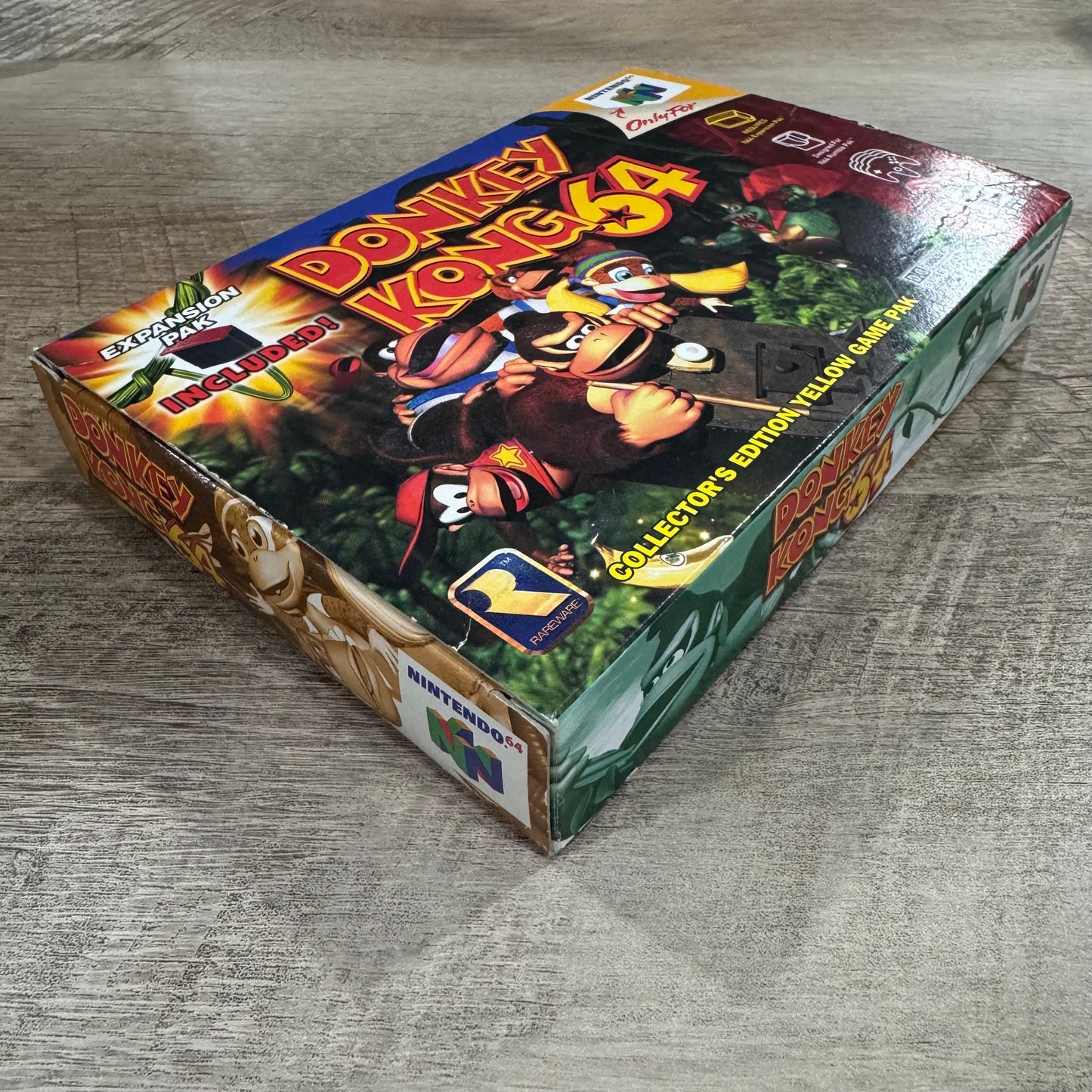 Donkey Kong 64 (Nintendo 64, N64 1999) CIB W/ CLEAN Exp. Pak, Cart, Box & MORE!