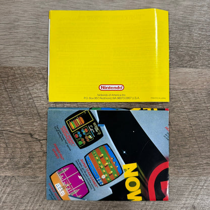 Dr. Mario (Nintendo, NES 1990) CIB W/ Car, Box, Manual & Poster! NICE COPY!