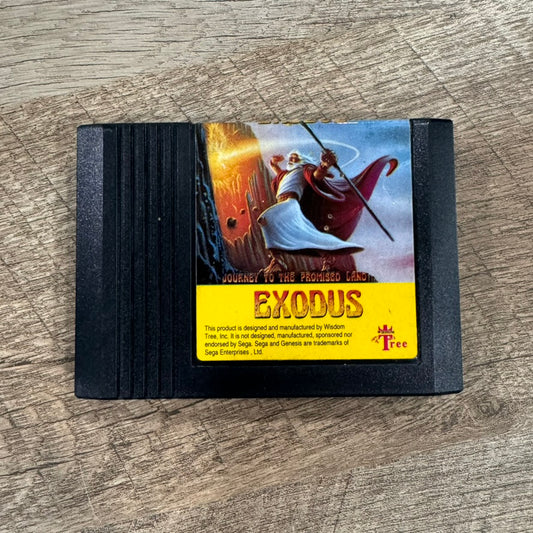 Exodus Journey To The Promised Land (Sega Genesis, 1993) MINT Cart Only!