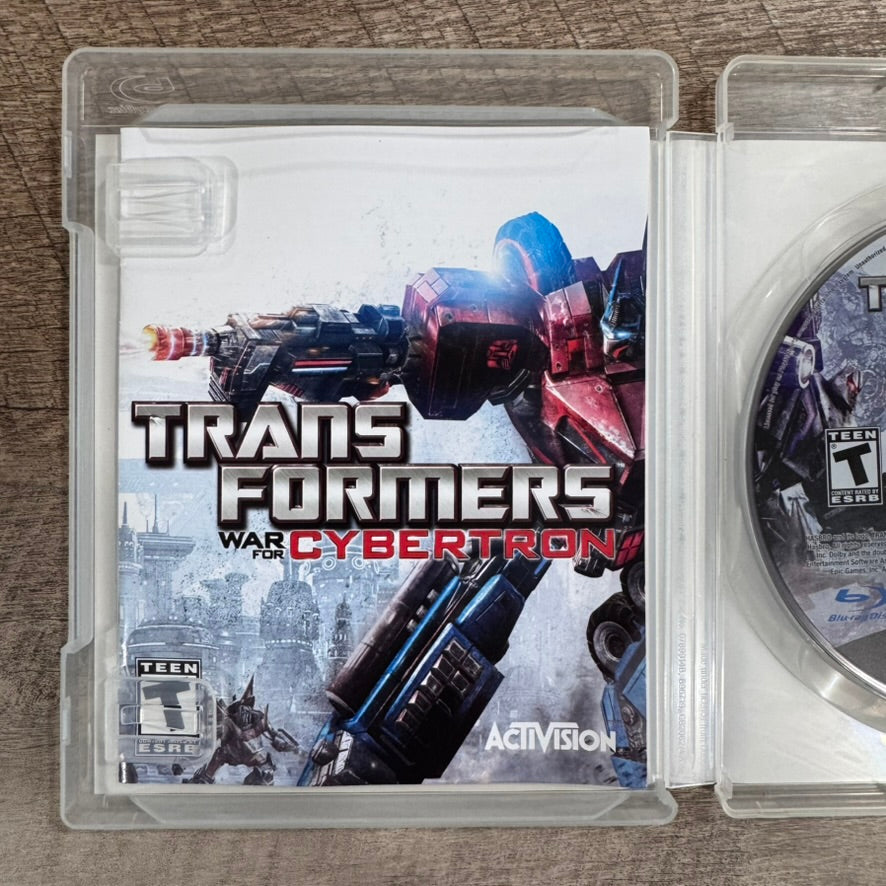 Transformers: War for Cybertron (Sony PlayStation 3, PS3 2010) CIB & MINT!