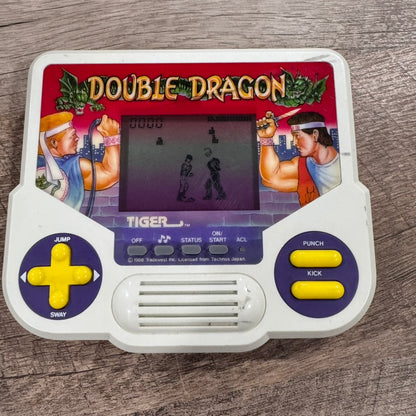 Double Dragon - Tiger Electronics (Handheld, 1988) Tested & Working! CLEAN!