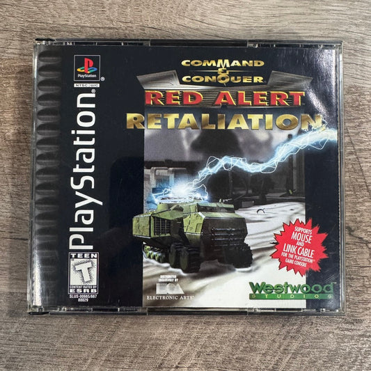 Command & Conquer: Red Alert Retaliation (Sony PlayStation, PS1 1998) Complete!