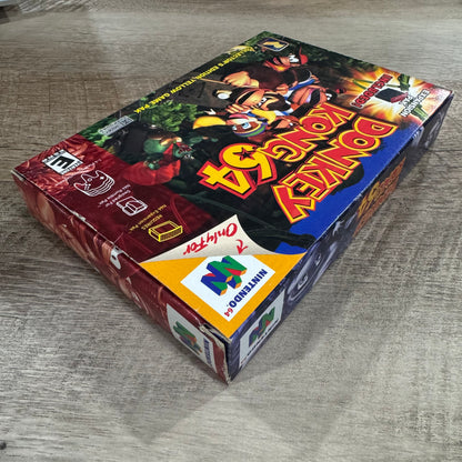 Donkey Kong 64 (Nintendo 64, N64 1999) CIB W/ CLEAN Exp. Pak, Cart, Box & MORE!