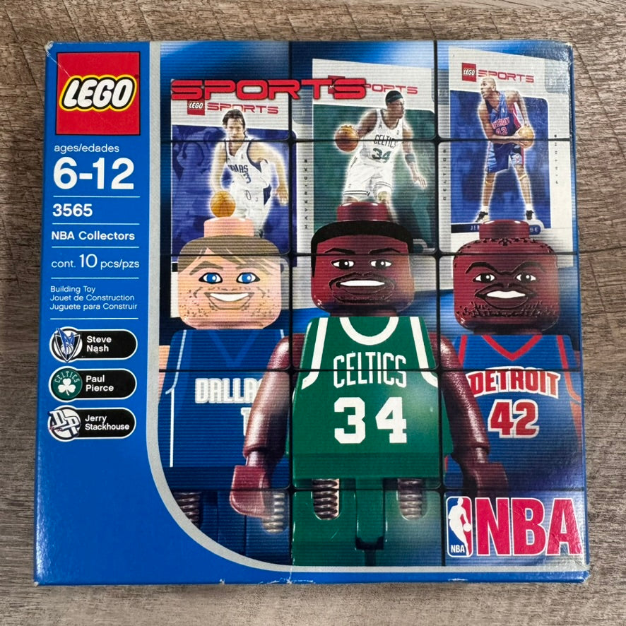 Lego Sports NBA Collectors: 3565 Nash, Pierce, Stackhouse Brand New & Sealed!