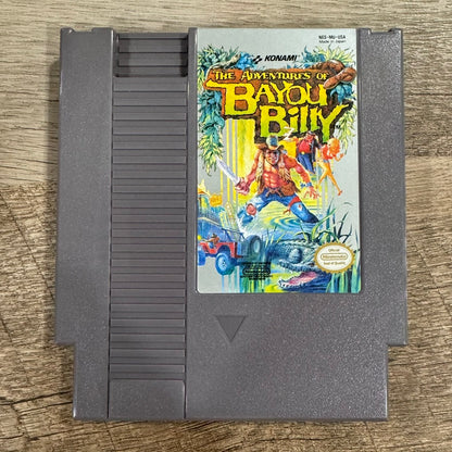 The Adventures of Bayou Billy (Nintendo, NES 1985) Complete W/ Box & Manual!