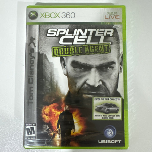 Tom Clancy's Splinter Cell: Double Agent (Microsoft Xbox 360, 2006) NEW SEALED