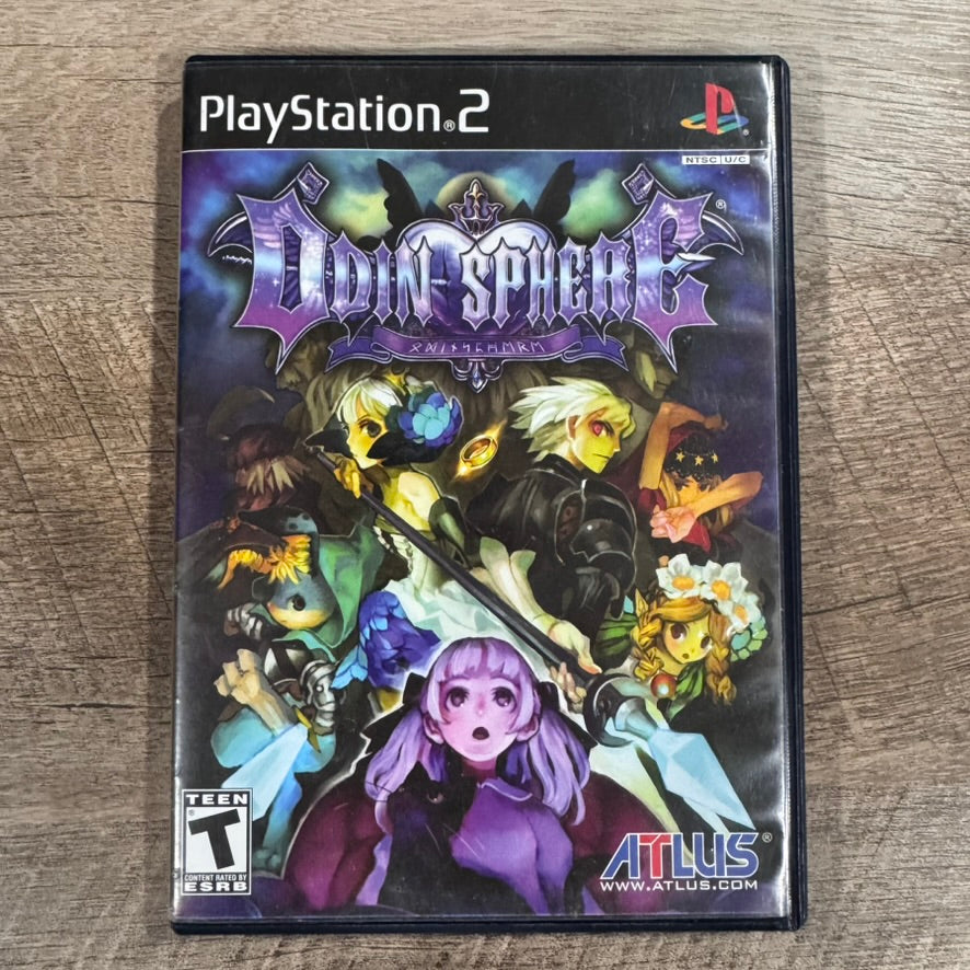 Odin Sphere (Sony PlayStation 2, PS2 2007) VGC CIB W/ Minty Disc & Manual!