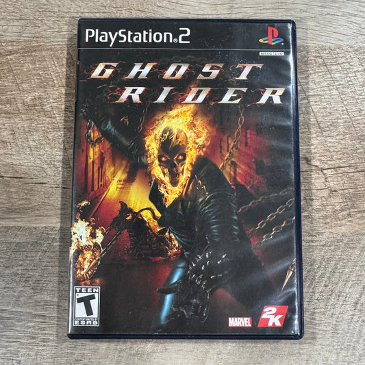 Ghost Rider (Sony PlayStation 2, PS2 2006) CIB & CLEAN W/ Manual & Comic Book