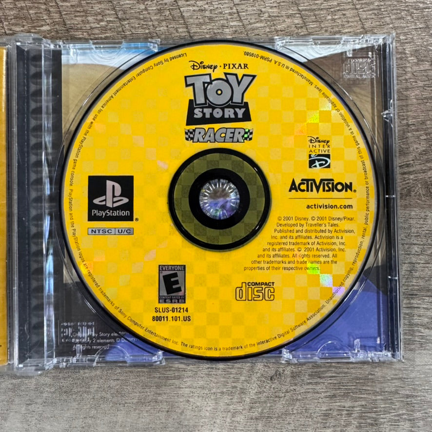 Toy Story Racer (Sony PlayStation 1, 2001 PS1) CIB W/ Registration Card & CLEAN!