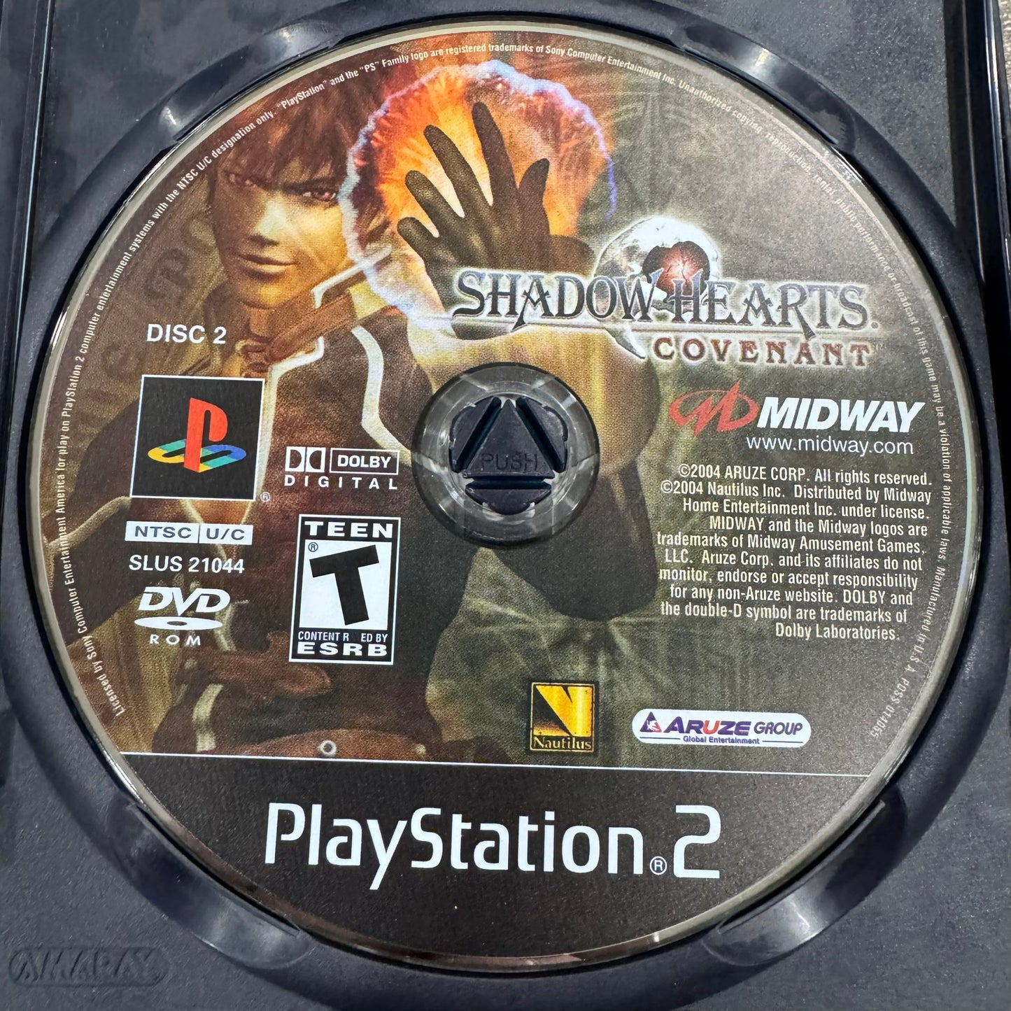 Shadow Hearts: Covenant (Sony PlayStation 2, 2004) CIB & CLEAN W/ Reg. Card!