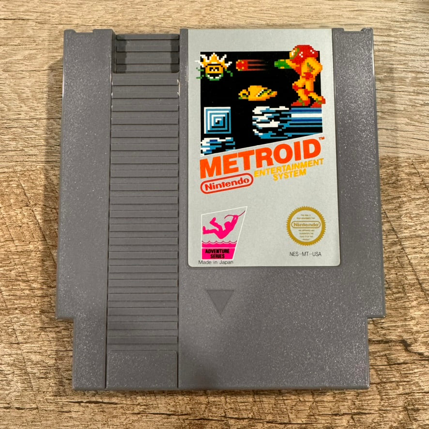 Metroid (Nintendo NES, 1987) CIB 🔥Complete & Clean! 🔥Game, Box, and Manual.