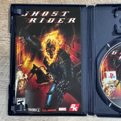 Ghost Rider (Sony PlayStation 2, PS2 2006) CIB & CLEAN W/ Manual & Comic Book