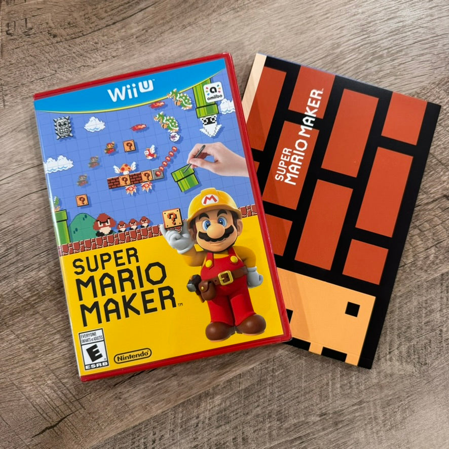 Super Mario Maker Bundle (Nintendo Wii U, 2015)🔥Brand New & Sealed Like Day 1🔥