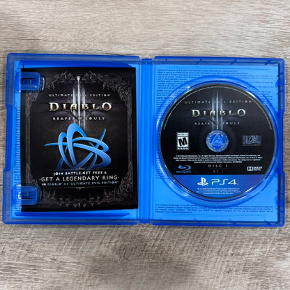 Diablo 3: ROS Ultimate Evil Edition (Sony PlayStation 4, PS4 2014) CIB & Mint!