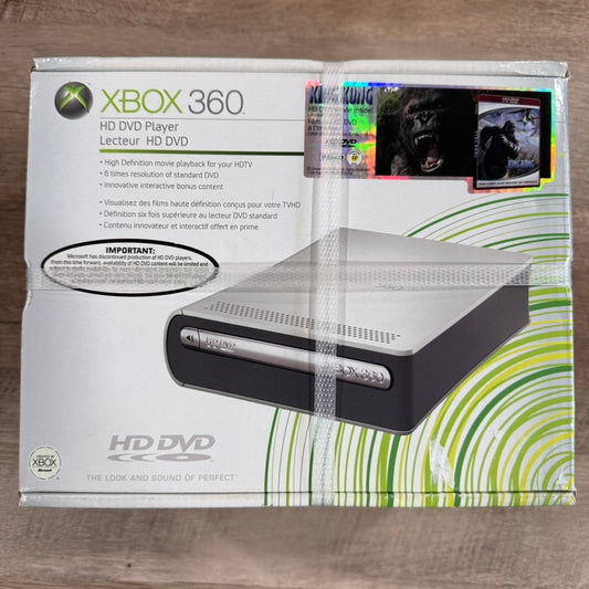 Xbox 360 HD DVD Player (External Disc Drive) W/ King Kong HD Movie BRAND NEW!