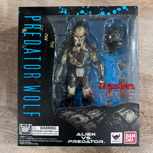 Bandai PREDATOR WOLF Tamashii Nations S.H. MonsterArts Action Figure NEW SEALED