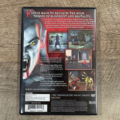 Blood Omen 2 (Sony Playstation 2, PS2) CIB & Very Clean Legacy Of Kain🔥