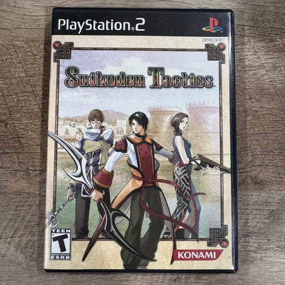 Suikoden Tactics (Sony PlayStation 2, PS2 2005) CIB & CLEAN MINUS SOUNDTRACK