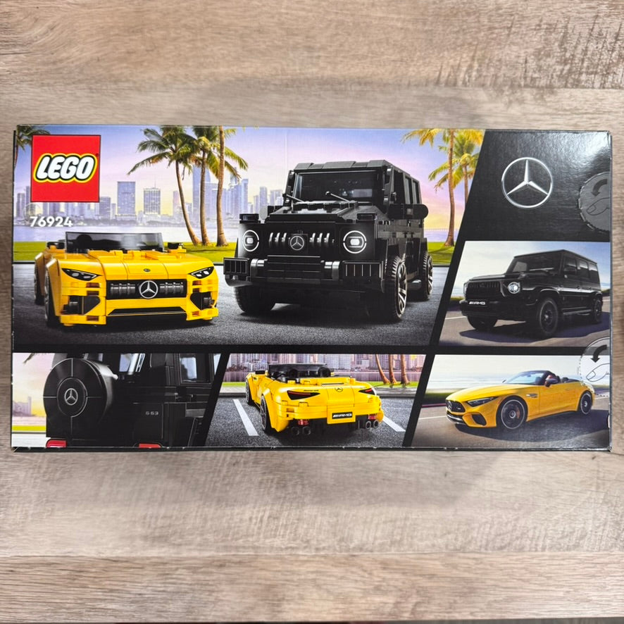 LEGO Speed Champions 76924: Mercedes-AMG G63 & Mercedes-AMG SL63 Set Brand New!