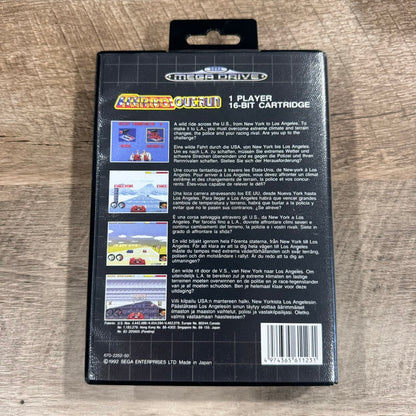 Turbo OutRun (Sega Megadrive, 1992 PAL) Complete & Near Mint!