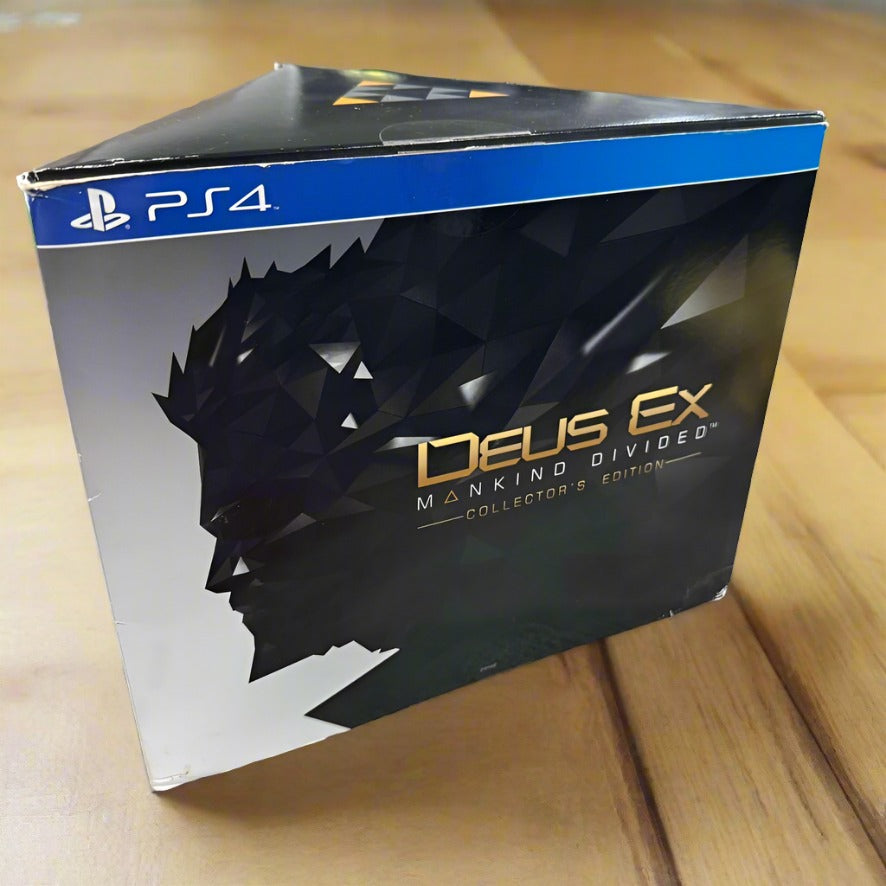 Deus Ex Mankind Divided Collector's Edition (Sony Playstation 4, PS4) CIB & VG+