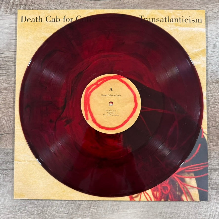 Death Cab For Cutie Transatlanticism 2xLP Red Marble Vinyl Me Please VMP🔥