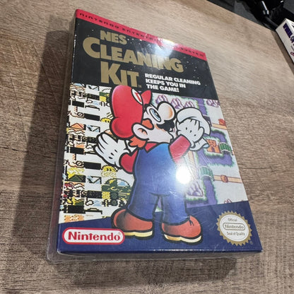 NES Cleaning Kit [Mario version] (Nintendo, NES 1991) BRAND NEW W/ Minty Seal!