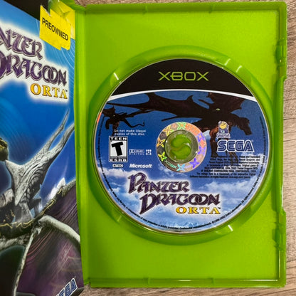 Panzer Dragoon Orta (Microsoft Xbox, 2003) Complete W/ Manual, Disc & Case!