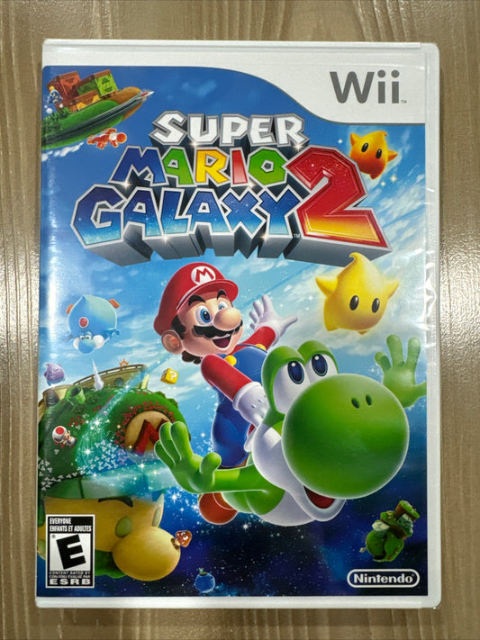 Super Mario Galaxy 2 (Nintendo Wii, 2010) BRAND NEW SEALED