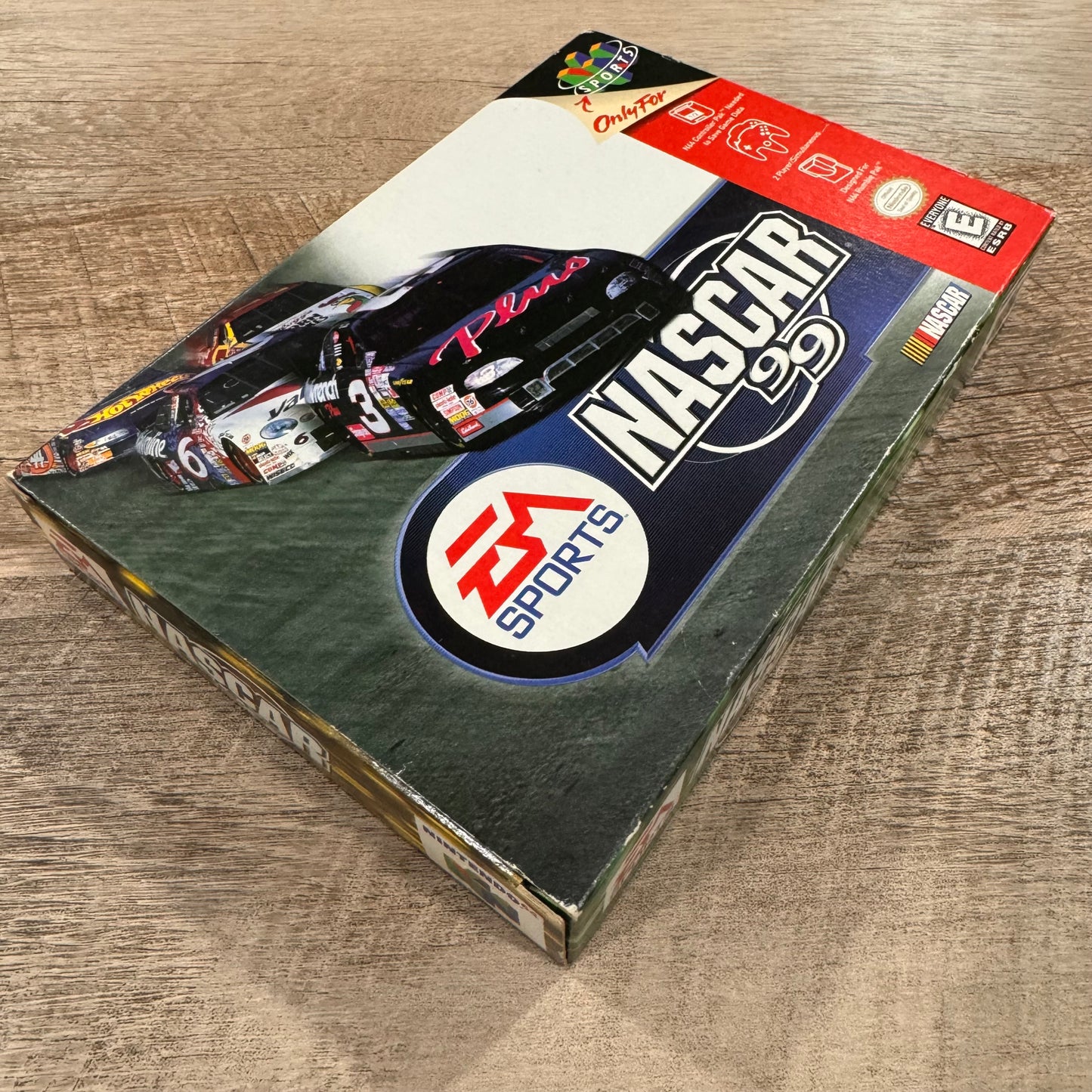 NASCAR 99 (N64 Nintendo 64) CIB Complete In Box W/ Manual, Box & Game! 🔥Clean🔥