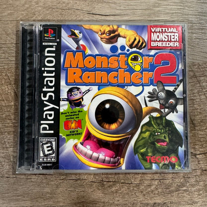 Monster Rancher 2 (Sony PlayStation 1, 1999 PS1) CIB W/ Reg. Card & NEAR MINT!