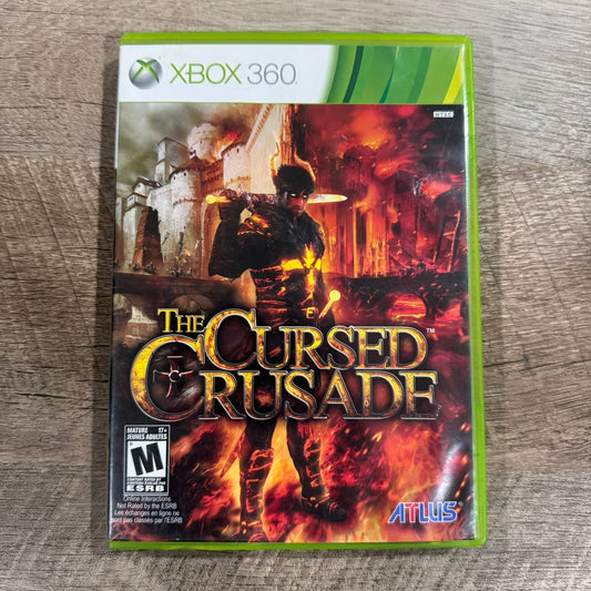 Cursed Crusade (Microsoft Xbox 360, 2011) 🔥CIB, Tested & CLEAN!🔥