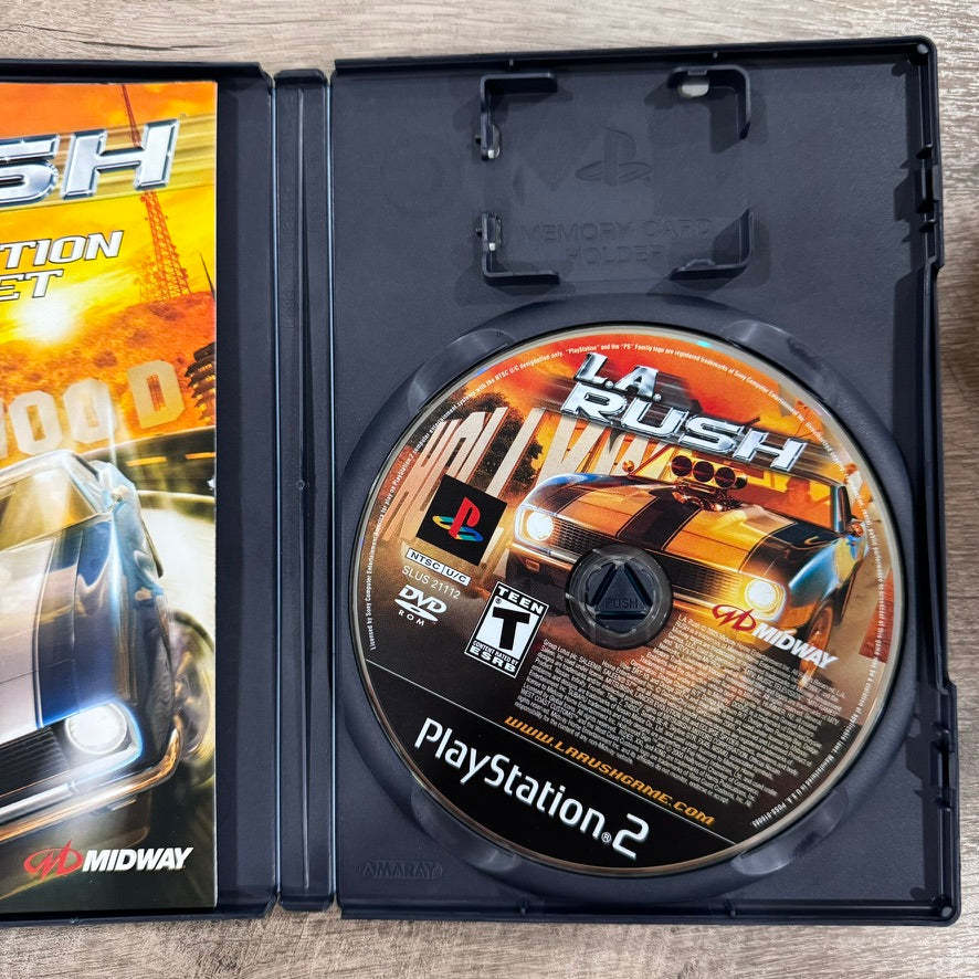 L.A. Rush (Sony Playstation 2, PS2 2005) Complete & Near Mint! See Photos!