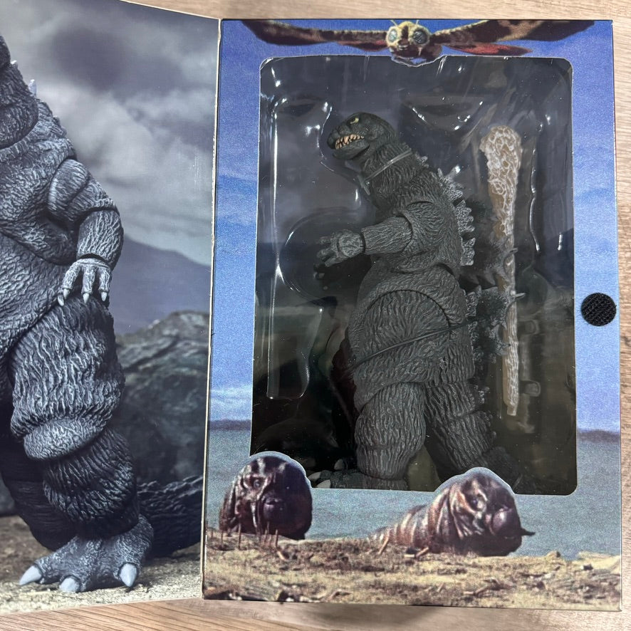 Godzilla Against Mothra Neca - Monster Movie Figure - Classic Japanese Creature