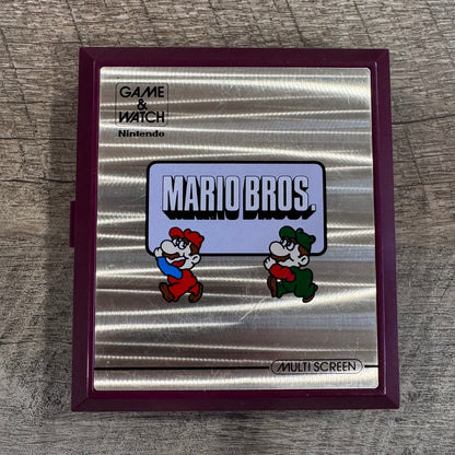 Nintendo Game and Watch MW-56 Mario Bros (Multi Screen, 1983) CLEAN & Working!