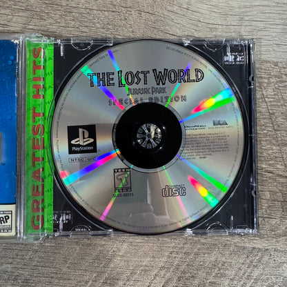 The Lost World: Jurassic Park Special Ed. (Sony PlayStation 1, 1997) CIB & CLEAN