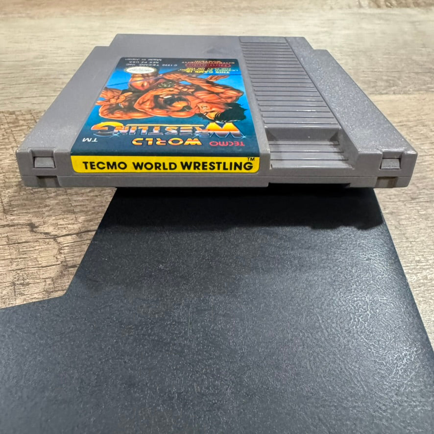 Tecmo World Wrestling (Nintendo NES, 1990) W/ Box Still In Plastic & Minty Cart!