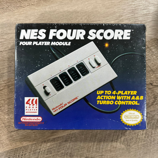 NES Four Score (Nintendo, NES) 4 Player Module - Brand New/Sealed!